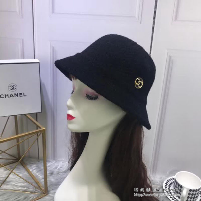 CHANEL香奈兒 火爆經典款 秋冬小香風專櫃新品 時尚小盆帽 LLWJ6747